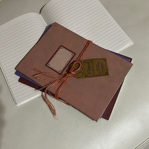 Handmade in Italy lined notebooks with quality paper.